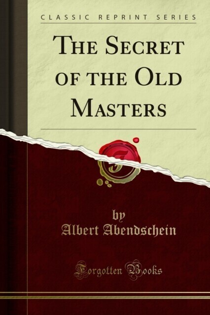 Secret of the Old Masters main product photo