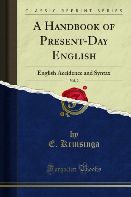 Handbook of Present-Day English main product photo