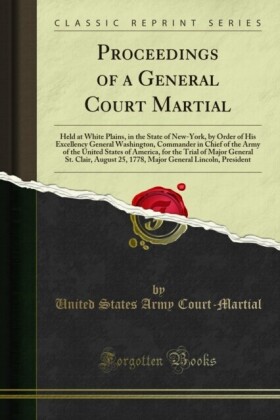 Proceedings of a General Court Martial