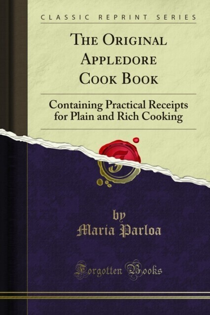 Original Appledore Cook Book main product photo