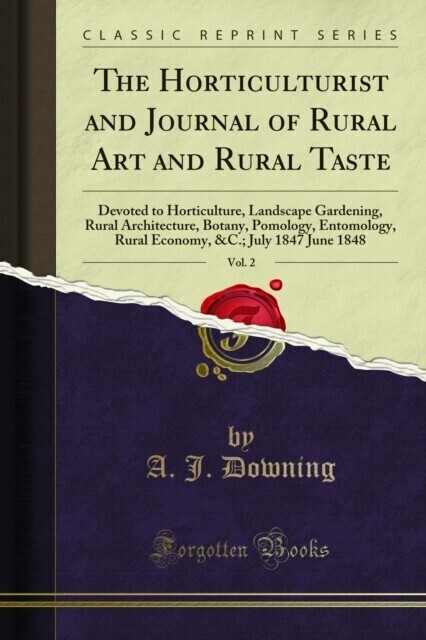 Horticulturist and Journal of Rural Art and Rural Taste main product photo