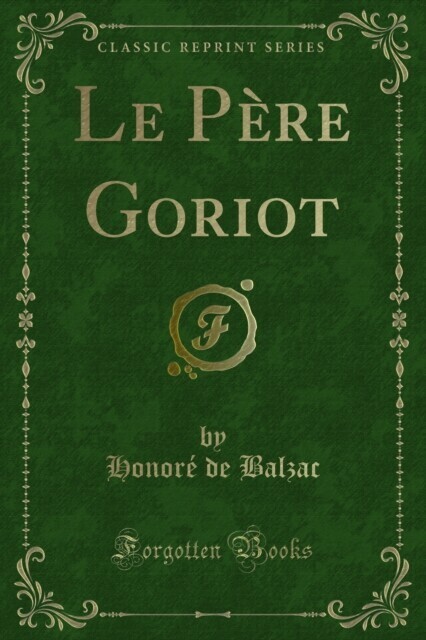 Le Père Goriot main product photo