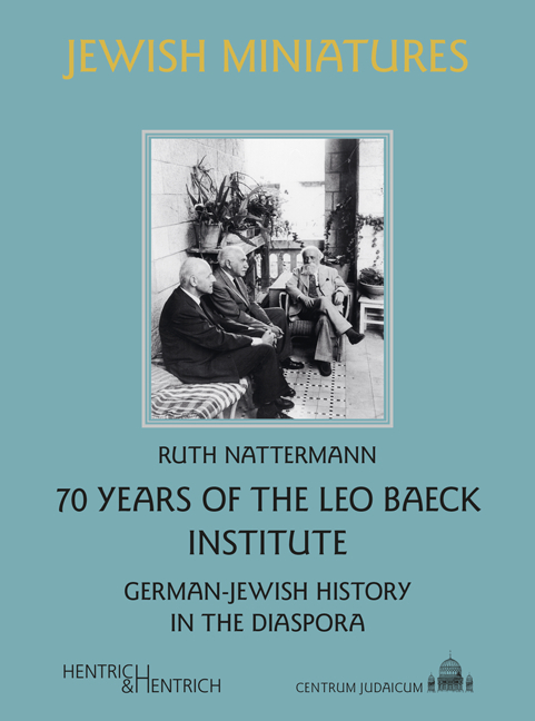 70 Years of the Leo Baeck Institute main product photo