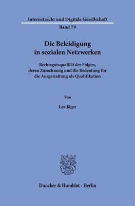 Die Beleidigung in sozialen Netzwerken