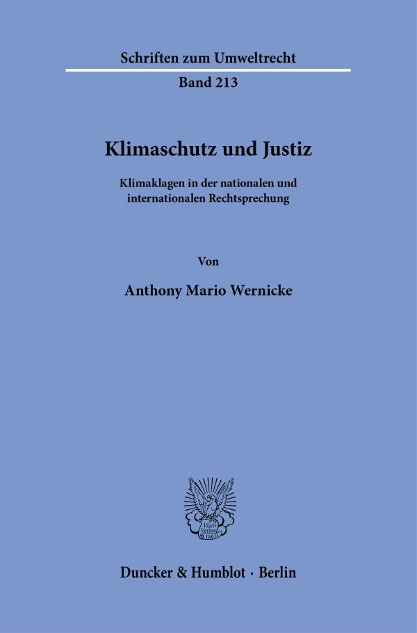 Klimaschutz und Justiz main product photo