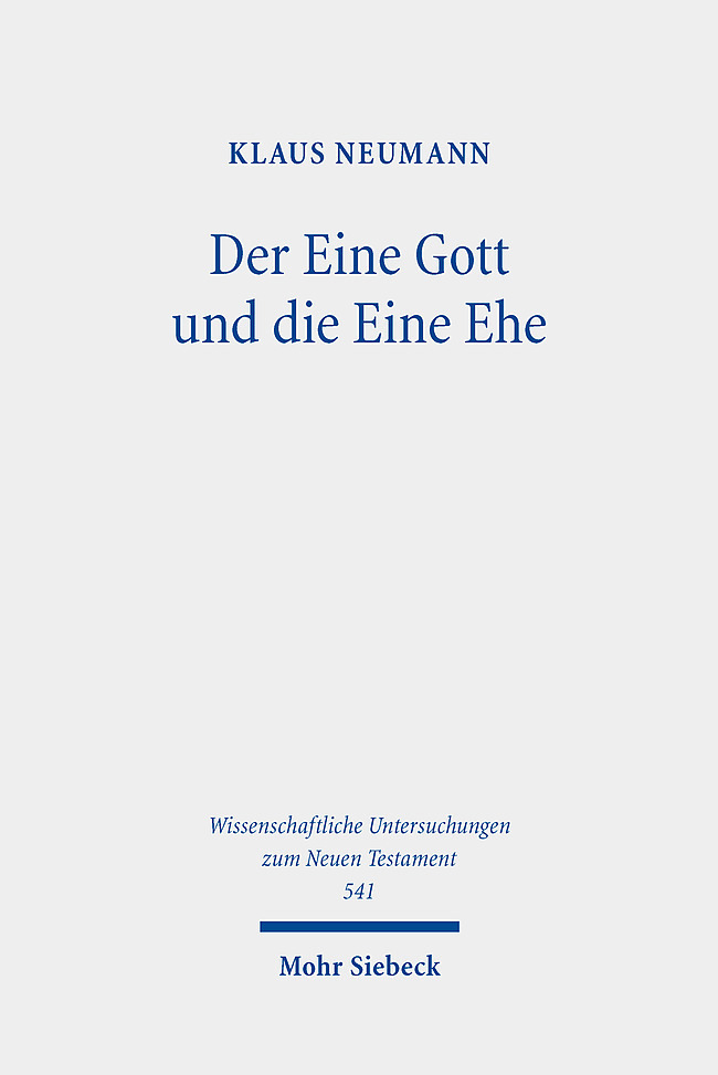 Der Eine Gott und die Eine Ehe main product photo