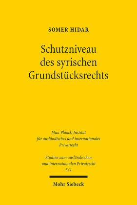 Schutzniveau des syrischen Grundstücksrechts