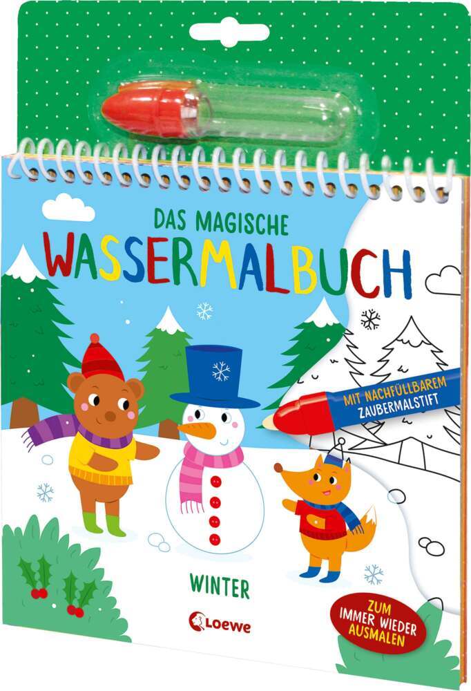 Das magische Wassermalbuch - Winter main product photo