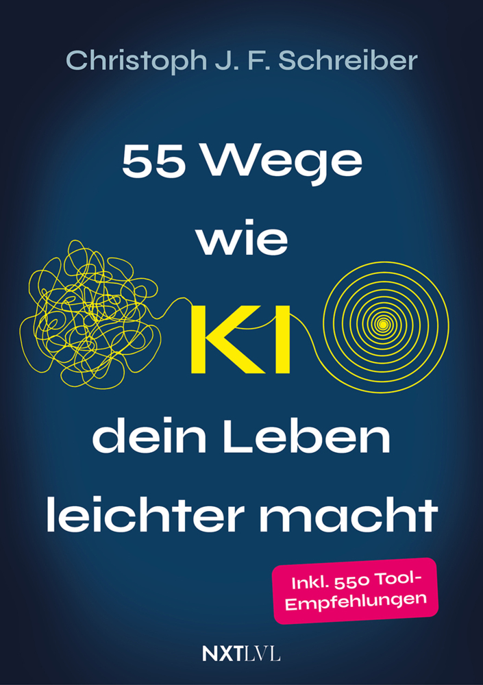 55 Wege wie KI dein Leben leichter macht main product photo