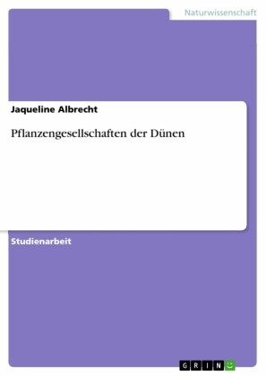 Pflanzengesellschaften der Dünen