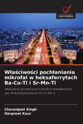 Wlasciwosci pochlaniania mikrofal w heksaferrytach Ba-Co-Ti i ...