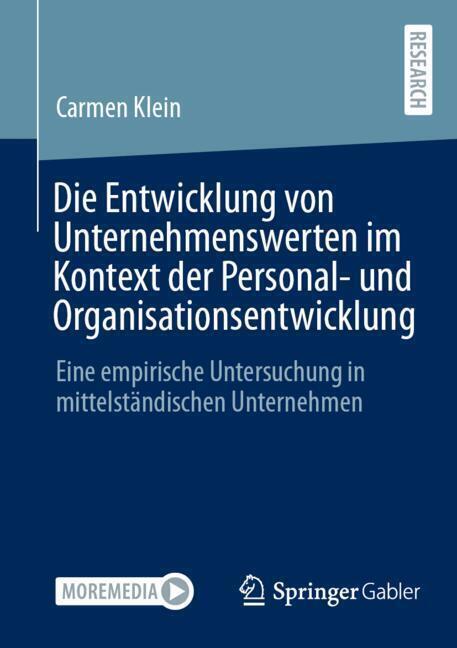 Die Entwicklung von Unternehmenswerten im Kontext der Personal- und Organisationsentwicklung main product photo
