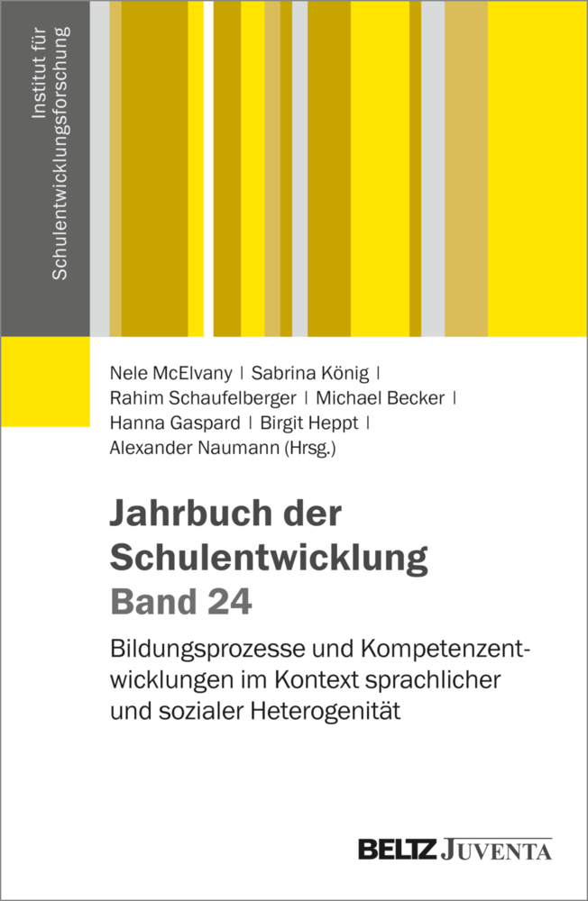 Jahrbuch der Schulentwicklung. Band 24 main product photo