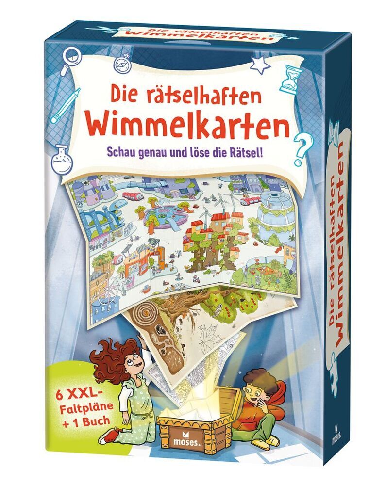 Die rätselhaften Wimmelkarten main product photo