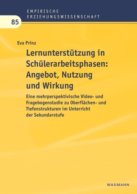 Lernunterstützung in Schülerarbeitsphasen: Angebot, Nutzung und Wirkung main product photo