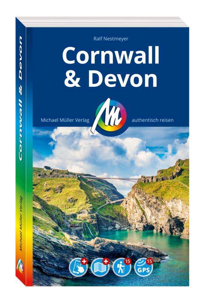 MICHAEL MÜLLER REISEFÜHRER Cornwall & Devon, m. 1 Karte main product photo