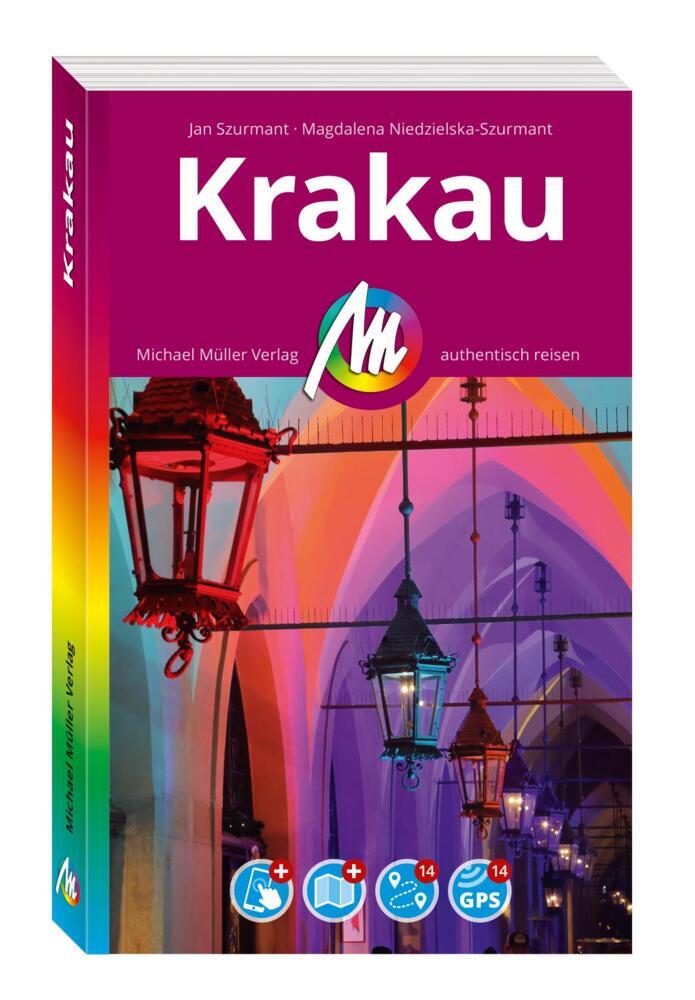 MICHAEL MÜLLER REISEFÜHRER Krakau MM-City, m. 1 Karte main product photo