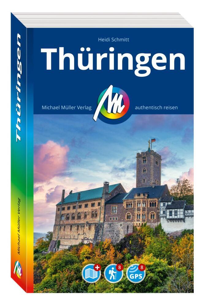 MICHAEL MÜLLER REISEFÜHRER Thüringen, m. 1 Karte main product photo
