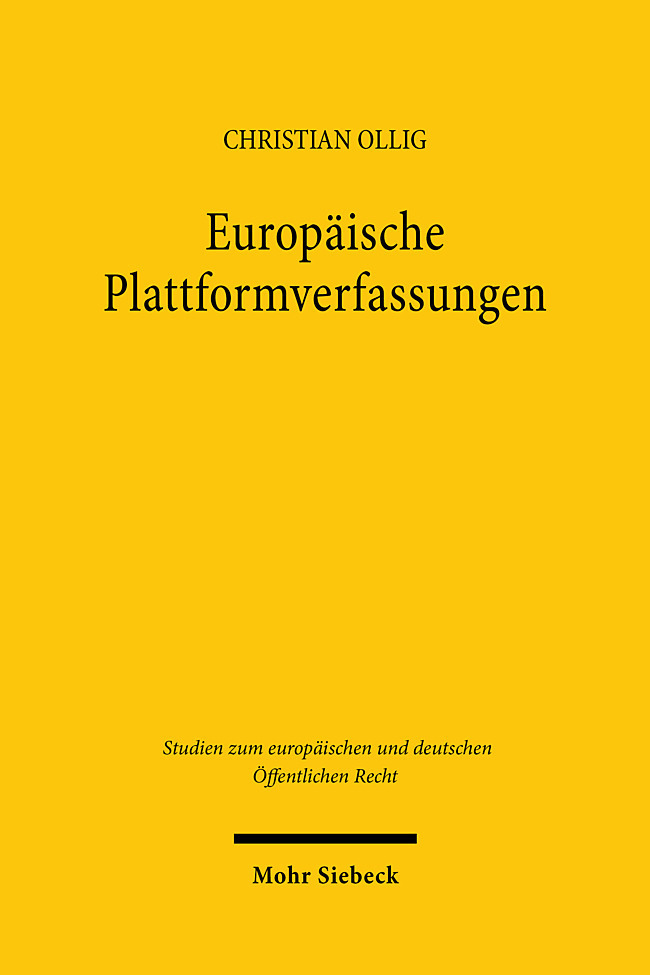 Europäische Plattformverfassungen main product photo