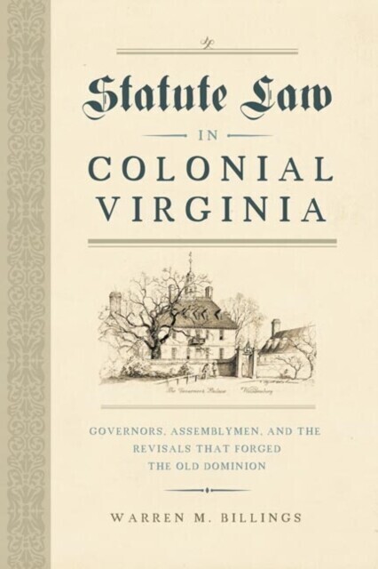 Statute Law in Colonial Virginia main product photo