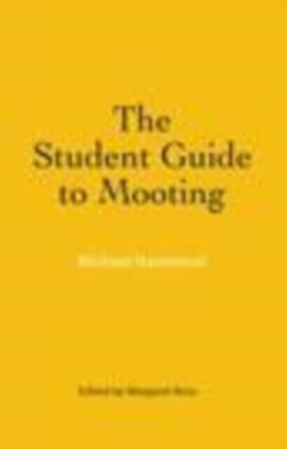 Student Guide to Mooting main product photo