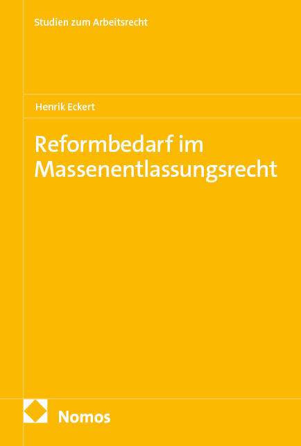 Reformbedarf im Massenentlassungsrecht main product photo
