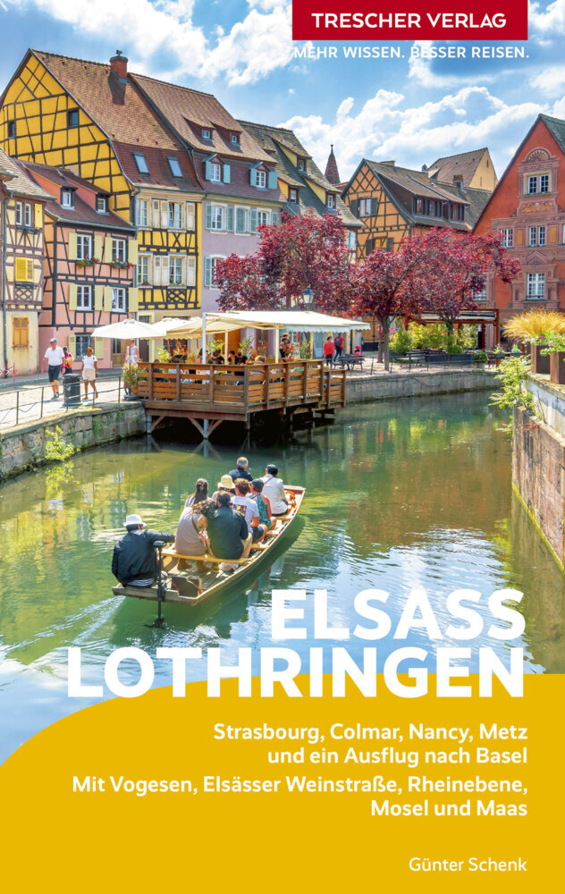 TRESCHER Reiseführer Elsass und Lothringen main product photo