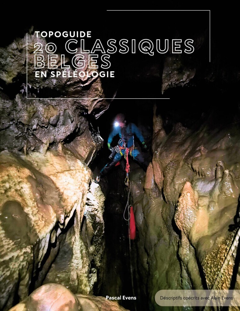 Topoguide - 20 classiques belges en spéléologie main product photo