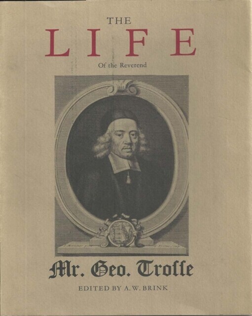 Life of the Reverend George Trosse main product photo