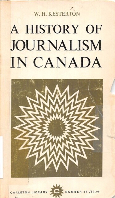 History of Journalism in Canada main product photo