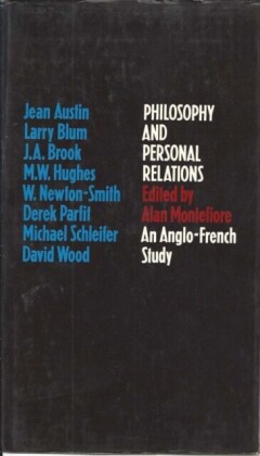 Philosophy and Personal Relations