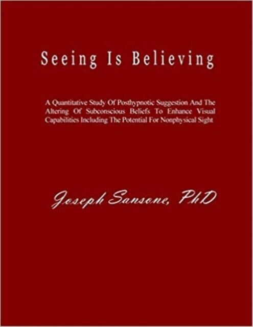 Seeing Is Believing main product photo