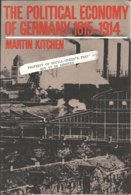 Political Economy of Germany: 1815-1914 main product photo