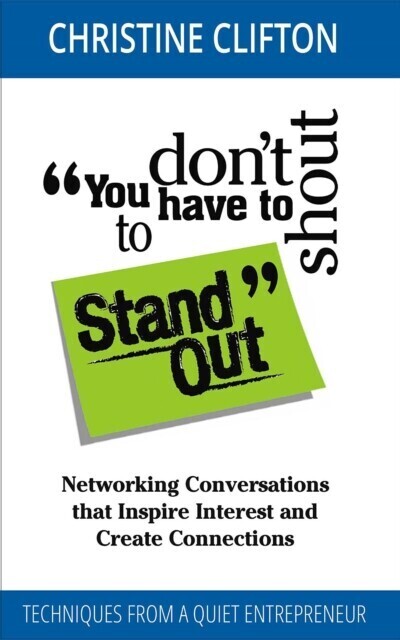 You don't have to shout to Stand Out main product photo