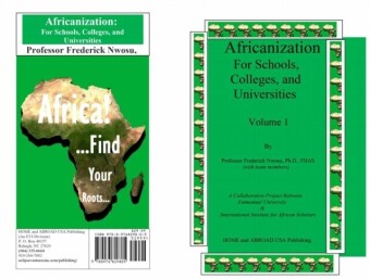 Africanization For Schools,  Colleges, and  Universities