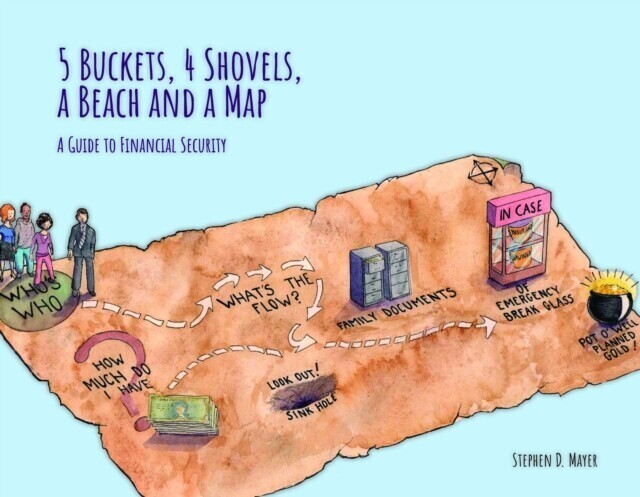 5 Buckets, 4 Shovels, a Beach and a Map main product photo