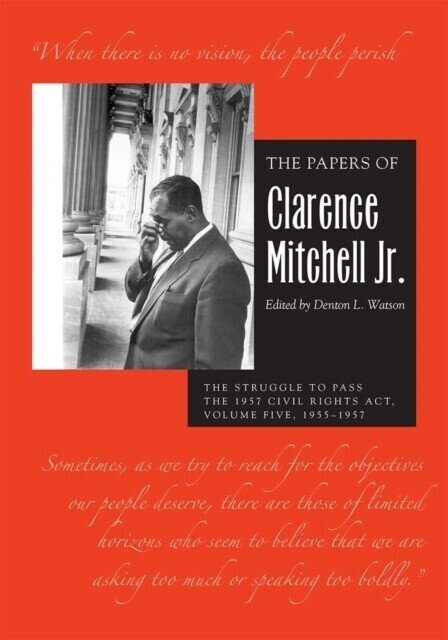 The Papers of Clarence Mitchell Jr., Volume V main product photo