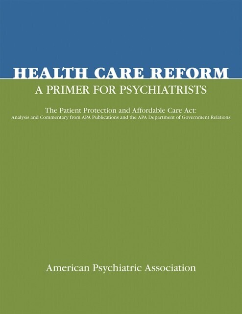 Health Care Reform main product photo