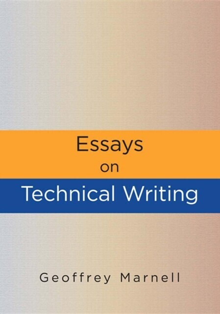 Essays on Technical Writing main product photo