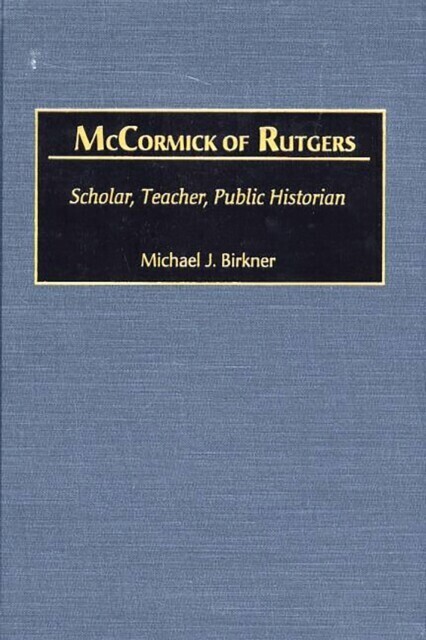 McCormick of Rutgers main product photo