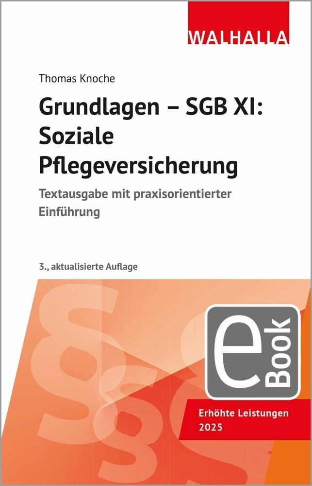 Grundlagen - SGB XI: Soziale Pflegeversicherung main product photo