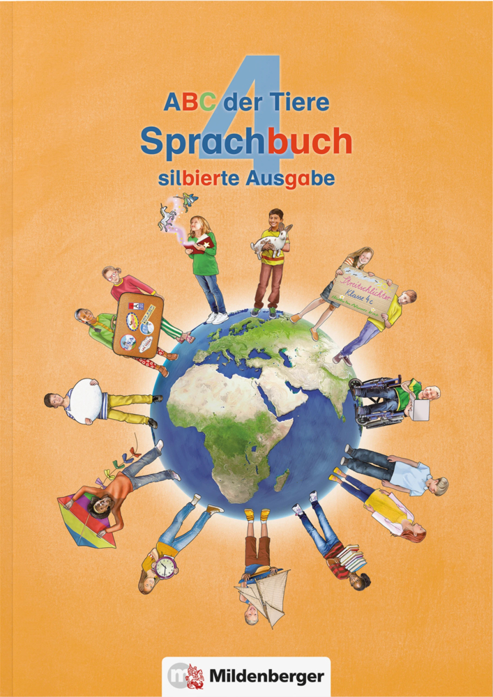 ABC der Tiere 4 - Sprachbuch, silbierte Ausgabe main product photo
