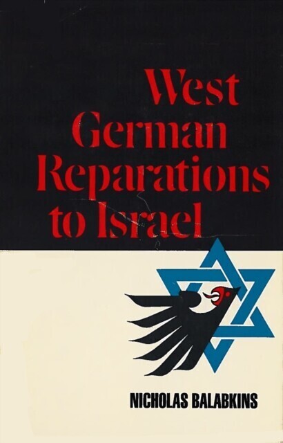 West German Reparations to Israel main product photo