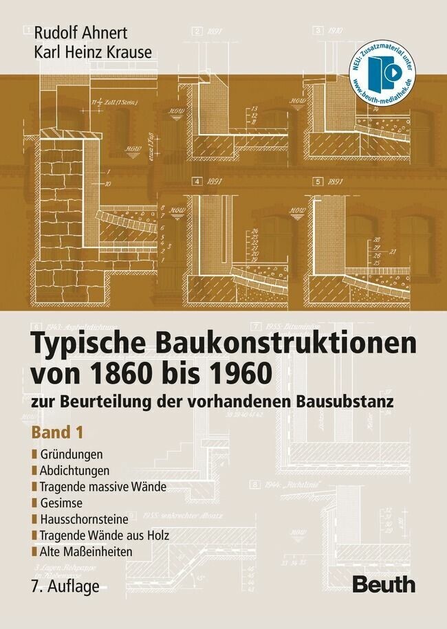 Typische Baukonstruktionen von 1860 bis 1960 main product photo