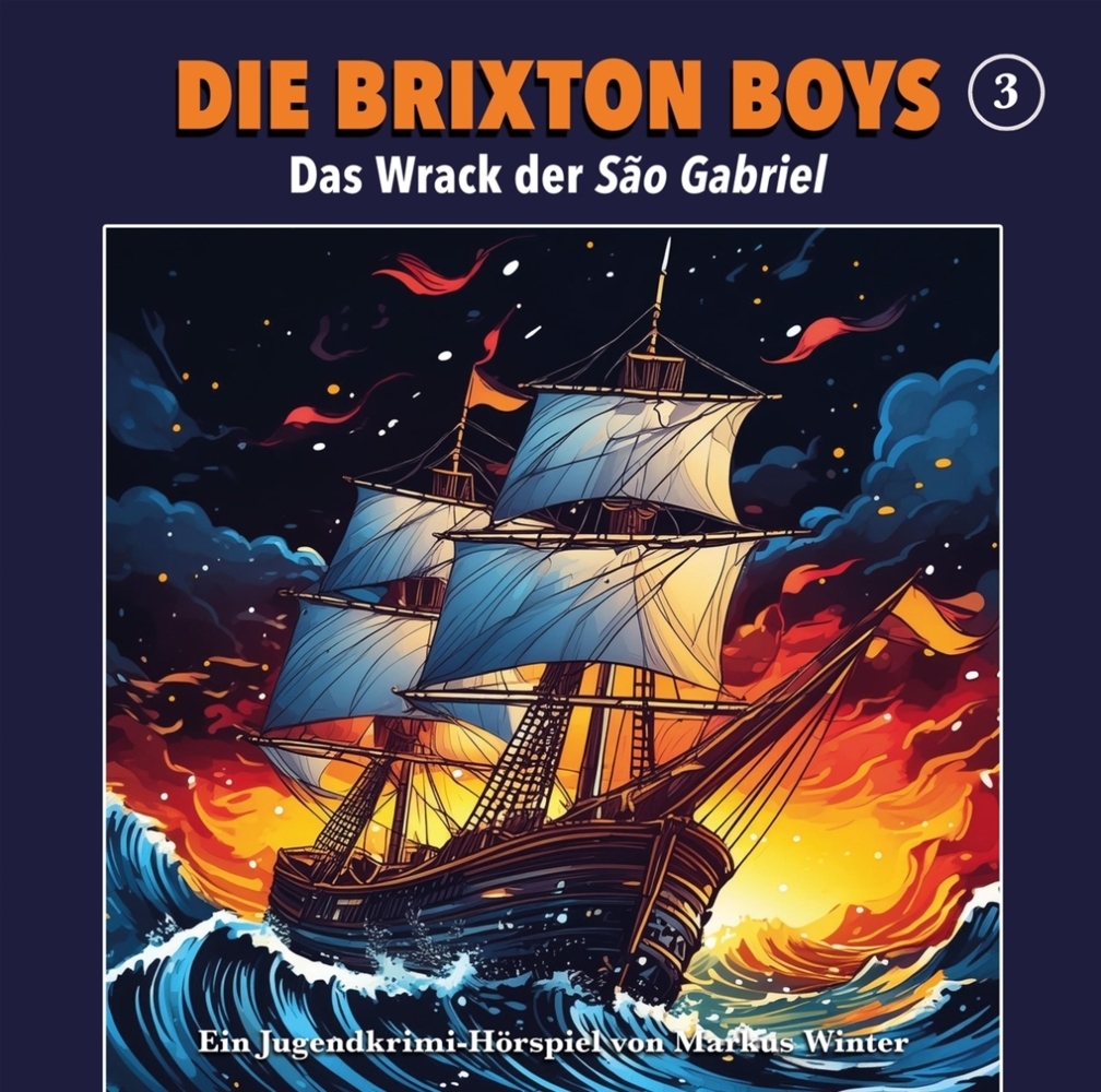 Die Brixton-Boys - Das Wrack der Sao Gabriel, 1 Audio-CD main product photo