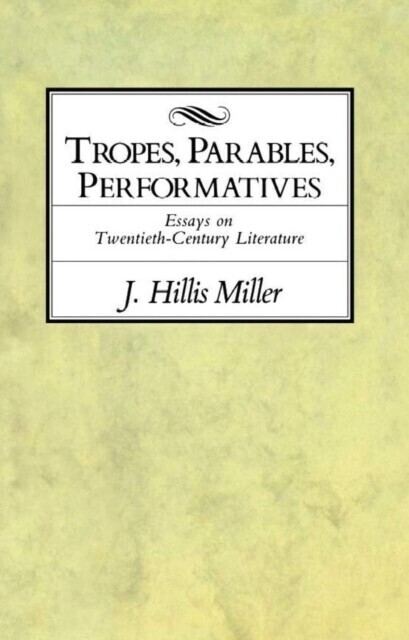 Tropes, Parables, and Performatives main product photo
