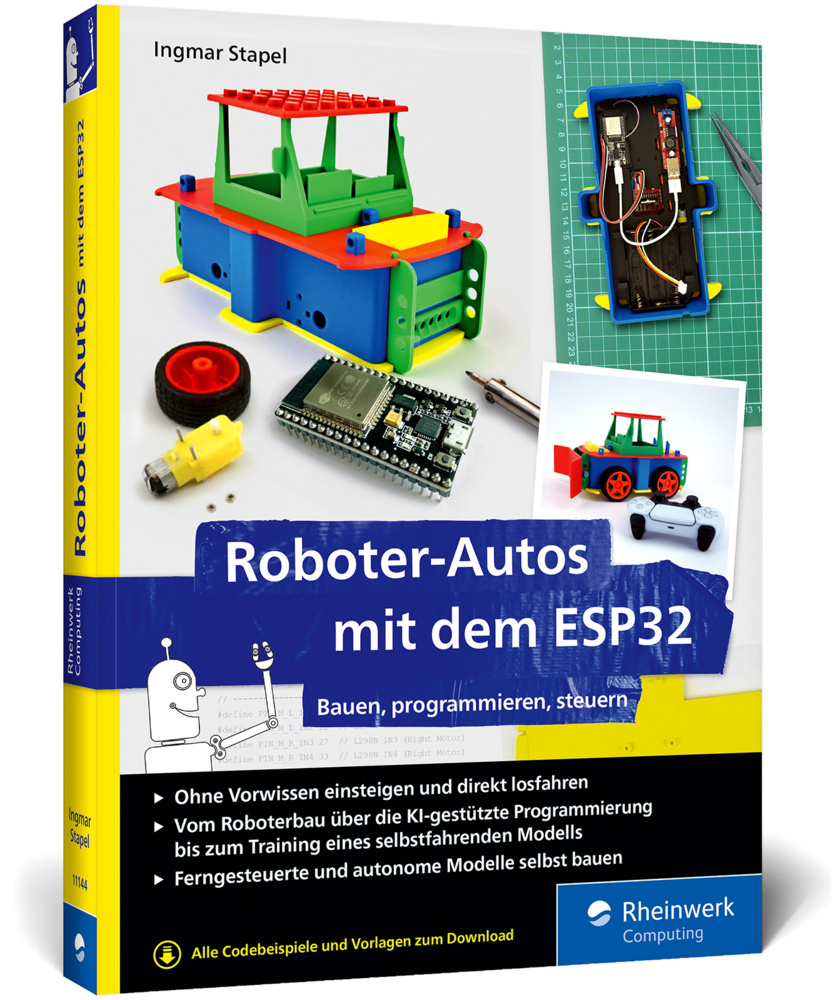 Roboter-Autos mit dem ESP32 main product photo