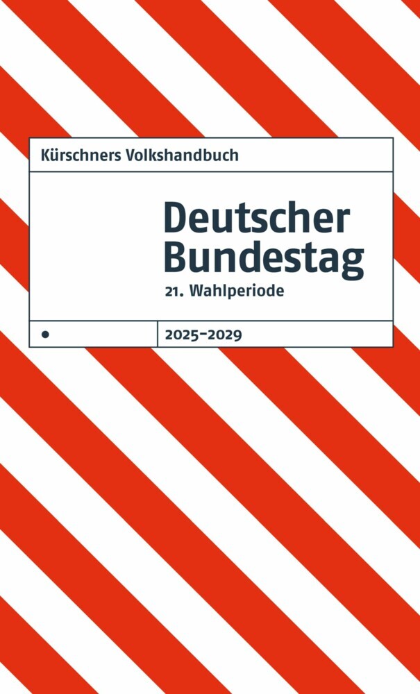 Kürschners Volkshandbuch Deutscher Bundestag main product photo