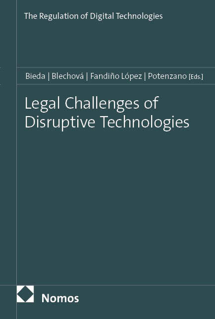 Legal Challenges of Disruptive Technologies main product photo