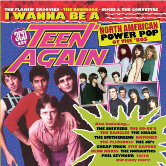 I Wanna Be A Teen Again-American Power Pop 1980-89, 3 Audio-CD